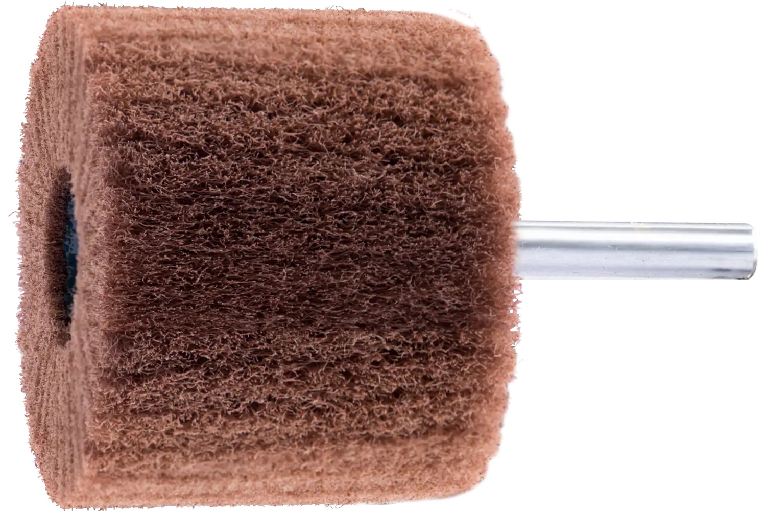 Picture of Pferd Polinox® Mounted Flap Wheel, 2-3/8" X 2, 360 Grit, Radial, 1/4" Shank, Aluminum Oxide